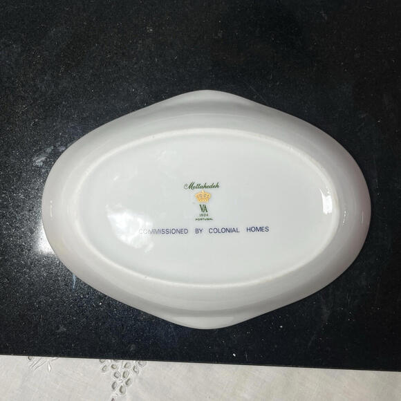 Mottahedeh Oval Serving Dish Cozinha Vehla Vista Alegre Portugal - Picture 8 of 10